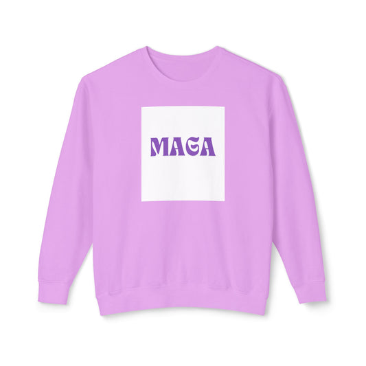 Purple  MAGA Sweatshirt