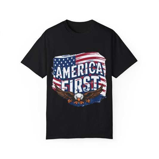 Patriotic 'America First' T-Shirt